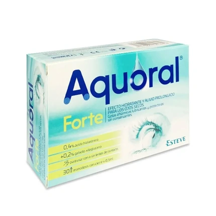 Глазные капли Esteve Aquoral Forte