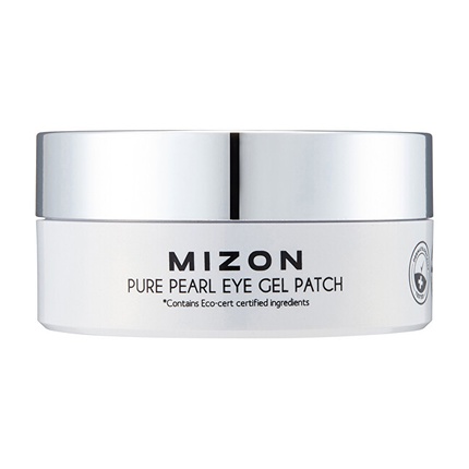 Гидрогелевая маска для глаз Mizon Premium Eye Hydrogel Mask с белым жемчугом и бриллиантом