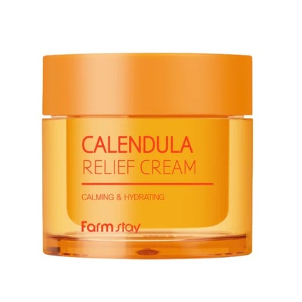 Крем для лица Farmstay Calendula Relief Cream Успокаивающий крем для лица
