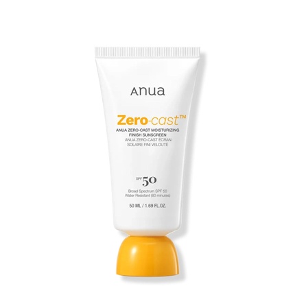 Солнцезащитный крем Anua Zerocast Увлажняющий финиш Солнцезащитный крем