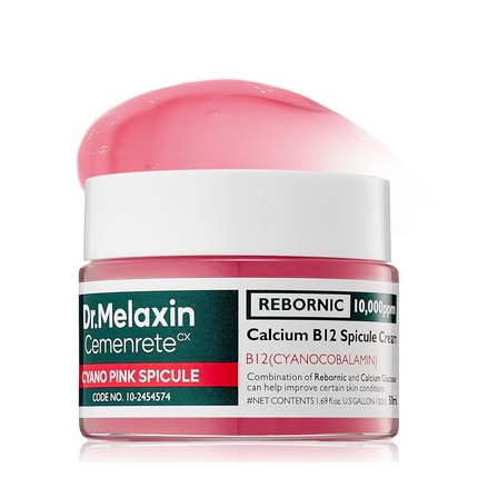 Крем Dr. Melaxin Cemenrete Cyano Pink Spicule Cream с кальцием и витамином B12 для области под глазами