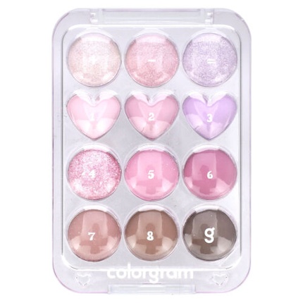 Палетка теней Colorgram Pin Point