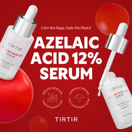 Сыворотка для лица Tirtir с азелаиновой кислотой 12% для склонной к высыпаниям кожи, легкая, увлажняющая