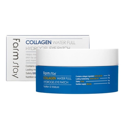 Гидрогелевые патчи для глаз Farmstay Collagen Water Full
