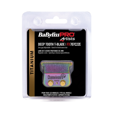 Сменный нож для триммера Babyliss Pro Skeleton Chamber с глубокими зубьями DLC Titanium