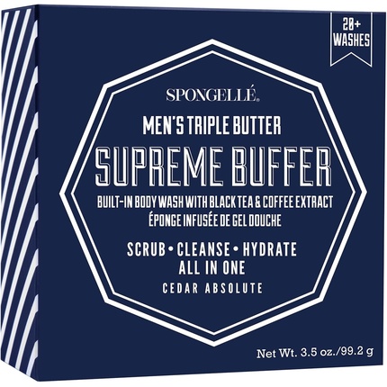 Гель для душа в губке Spongelle Triple Butter Supreme