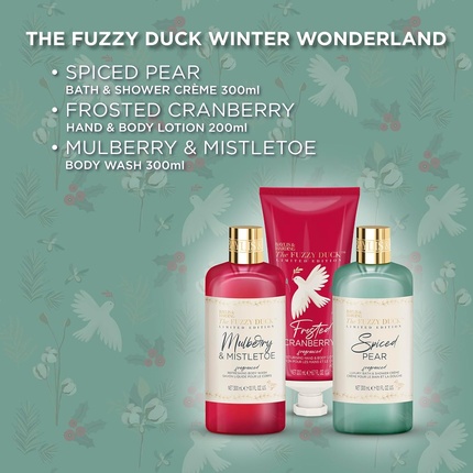 Набор средств по уходу за телом Baylis & Harding The Fuzzy Duck Winter Wonderland Праздничный Роскошный