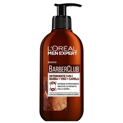 Очищающее средство L'Oreal Professional Men Expert Barber Club 3-в-1
