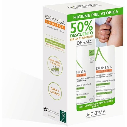 Вспенивающийся Гель-Эмолиент A-Derma Exomega Control