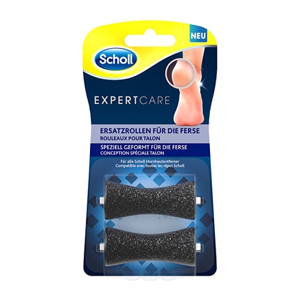 Сменные ролики Scholl Expert Care для пяток с алмазными частицами