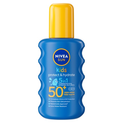 Солнцезащитный спрей Nivea Kids Окрашивающий SPF 50+