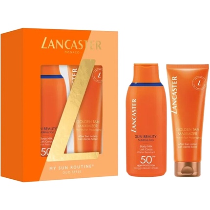 Набор для защиты от солнца Lancaster My Sun Routine Duo SPF 50 Набор с Молочком для тела Sun Beauty
