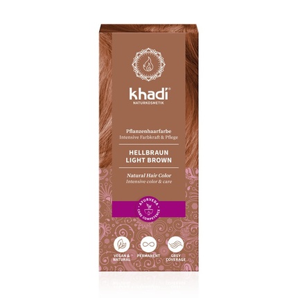 Травяная краска для волос Khadi
