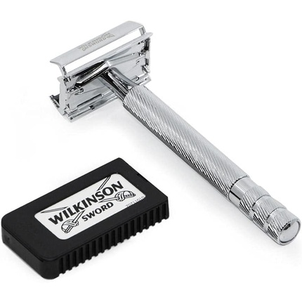 Станок для бритья Wilkinson Sword Double Edge Premium из нержавеющей стали
