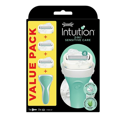 Бритва Wilkinson Sword Intuition Pack Sensitive Edition