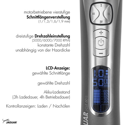 Машинка для стрижки волос JAGUAR J-CUT 60 Li
