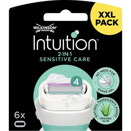 Лезвия для бритвы Wilkinson Sword Intuition Sensitive Care