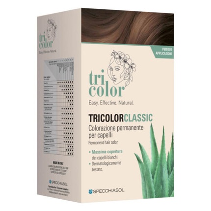 Краска для волос Specchiasol Tricolor Classic 6 Тёмный блонд