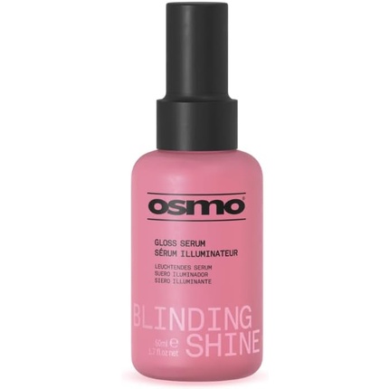 Сыворотка для волос Osmo Blinding Shine Serum для прямых и вьющихся волос с маслом моринги и шелком