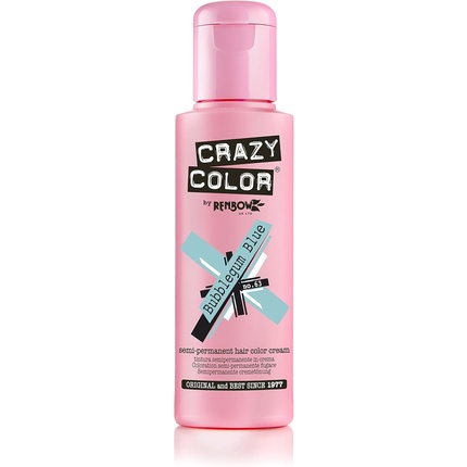 Краска для волос Crazy Color Vibrant Bubblegum Blue