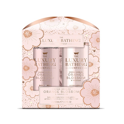 Body Care Set Grace Cole Creme Brulee Orange Blossom Vanilla