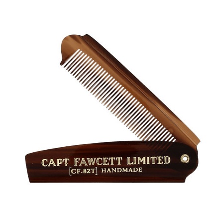 Расческа складная Captain Fawcett для бороды Cf82