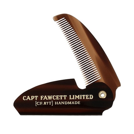 Расческа Captain Fawcett Складная для Усов Cf87