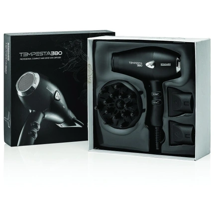 Фен Xanitalia Pro Xan Hair Dryer Tempesta 380 Черный