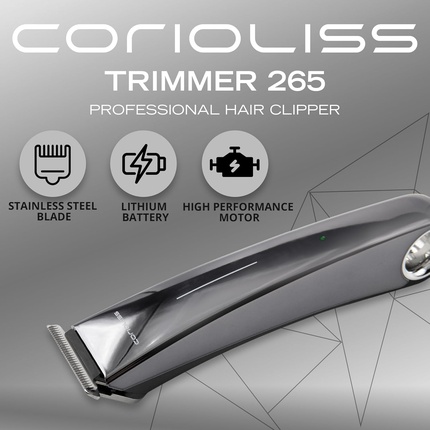 Триммер Corioliss Hair Beard Trimmer 265 для мужчин Профессиональный Беспроводной Перезаряжаемый