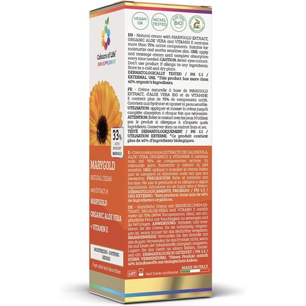 Средство после загара Colours Of Life Calendula Cream