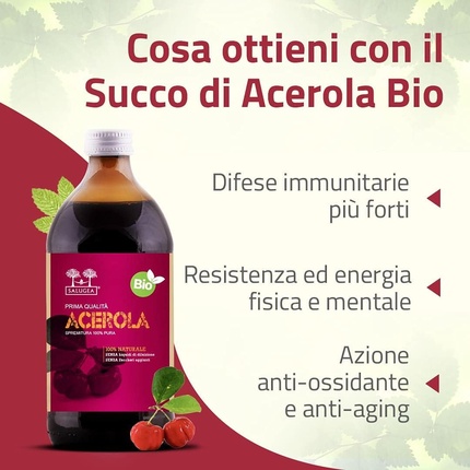 Сок Salugea Organic Acerola Juice