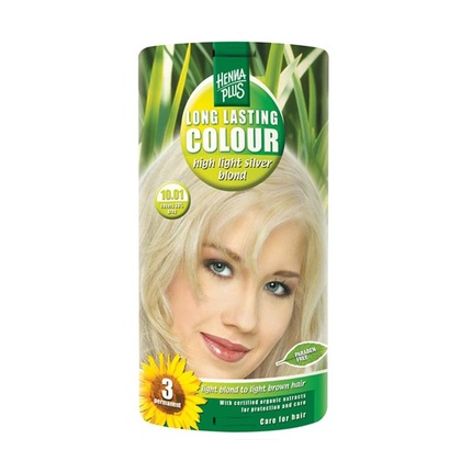 Краска для волос Henné Plus Стойкая Серебристый Блонд