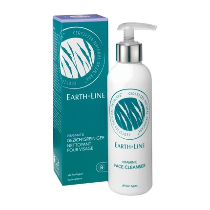 Очищающий крем Earth-Line Earthline с витамином Е для лица