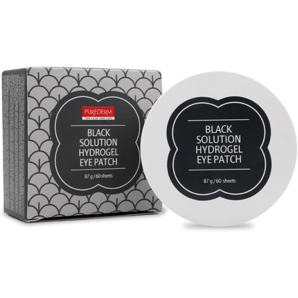 Гидрогелевые патчи для глаз Purederm Black Solution