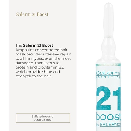Маска для волос Salerm Salerm 21 Boost Увлажняющие ампулы для волос