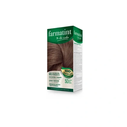 Стойкий цветной гель Farmatint Светло-золотисто-коричневый