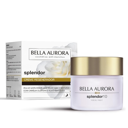 Увлажняющий Восстанавливающий Ночной Крем Bella Aurora Splendor10 Антивозрастной Уход