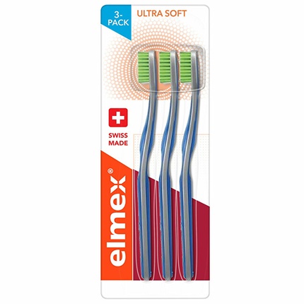 Зубная щетка Elmex Ultra Soft (3 штуки)