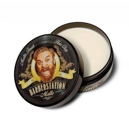Воск-глина Barberstation Matte Clay Heavy Hold