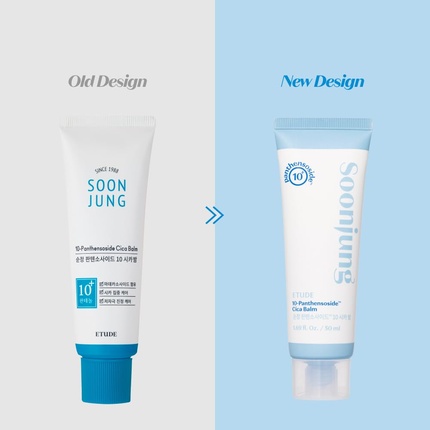 Увлажняющий крем для лица Etude House Soonjung 10-Panthensoside Cica Balm
