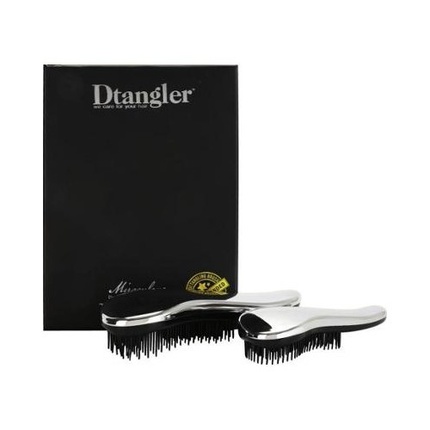 Набор-распутыватель Dtangler Miraculous Silver Hair Brushes
