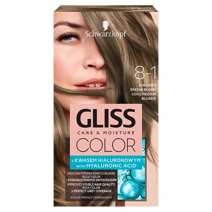 Краска для волос Schwarzkopf Gliss Color Care & Moisture