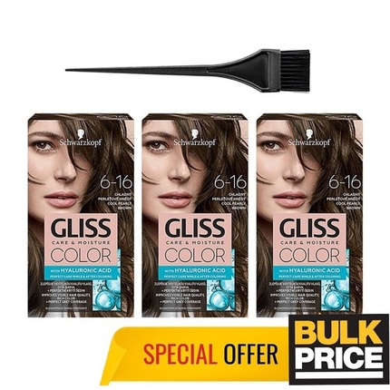 Краска для волос Schwarzkopf Gliss Color Холодный Перламутровый Коричневый