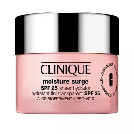Дневной крем Clinique Moisture Surge Увлажняющий гель-крем SPF 25 Легкий увлажнитель