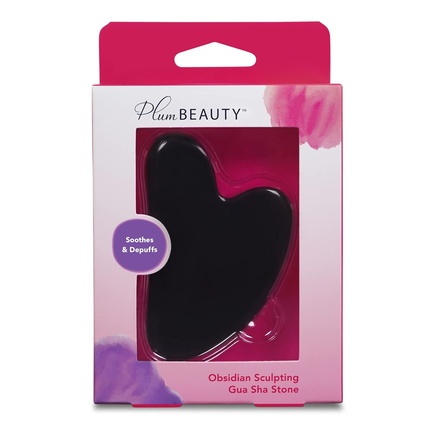 Камень Гуаша Plum Beauty Обсидиановый Скульптурный Камень Гуаша