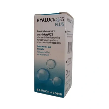 Глазные капли Bausch and Lomb Hyalucross Plus