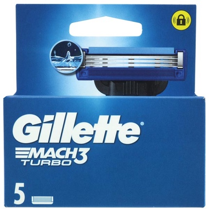 Лезвия для бритья Gillette Mach3 Turbo