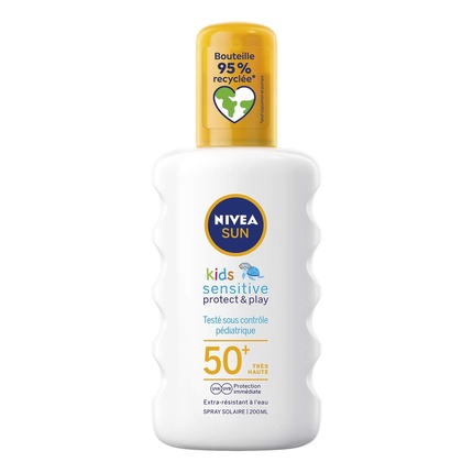 Солнцезащитный спрей Nivea Sun Kids Sensitive Protect & Play