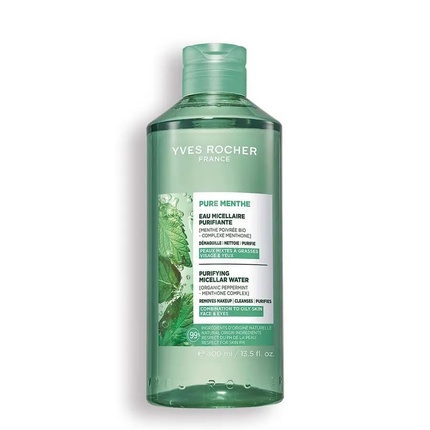 Мицеллярная вода для снятия макияжа рецепт Yves Rocher Pure Menthe