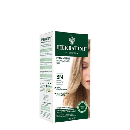 Стойкая краска для волос Herbatint Светлый блонд